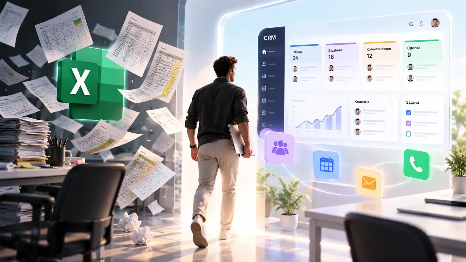 Когда пора уходить из Excel в CRM и какую систему выбрать