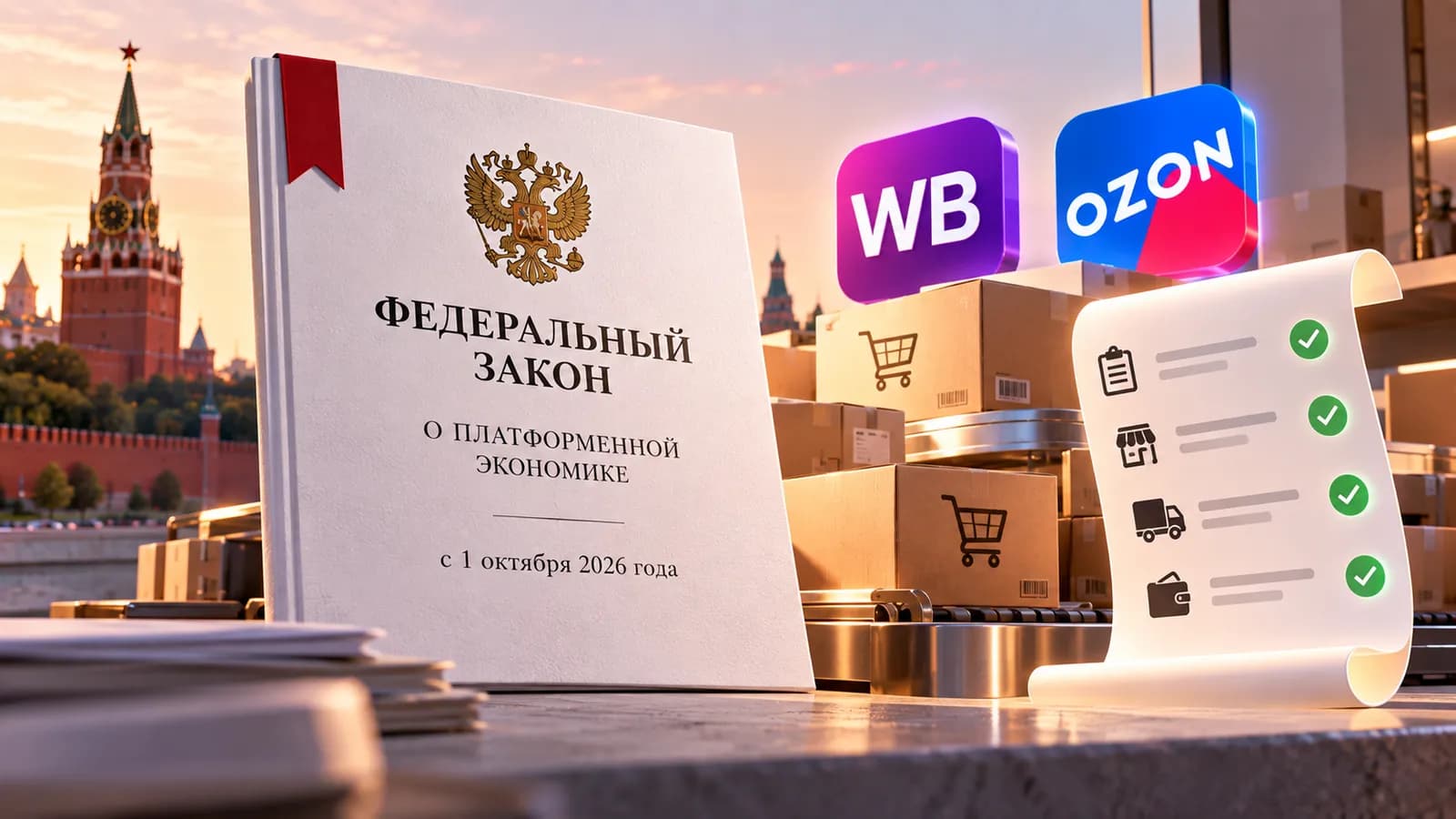Закон о платформенной экономике с 1 октября 2026: что меняется для селлеров